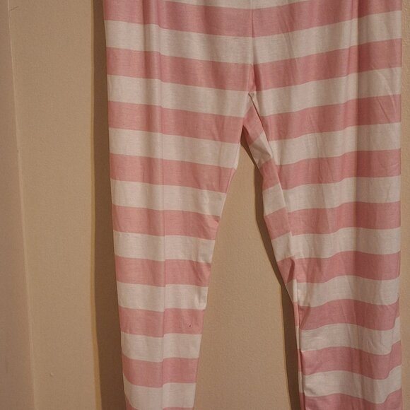 pink and white stripped pajama bottom - Picture 7 of 10